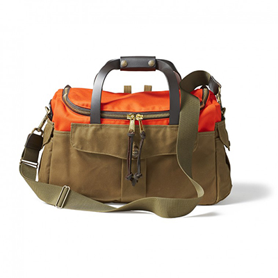 Filson Heritage Sportsman Bag OrangDrkTn FCO-021347 FIL-70073-OrangDrkTn-