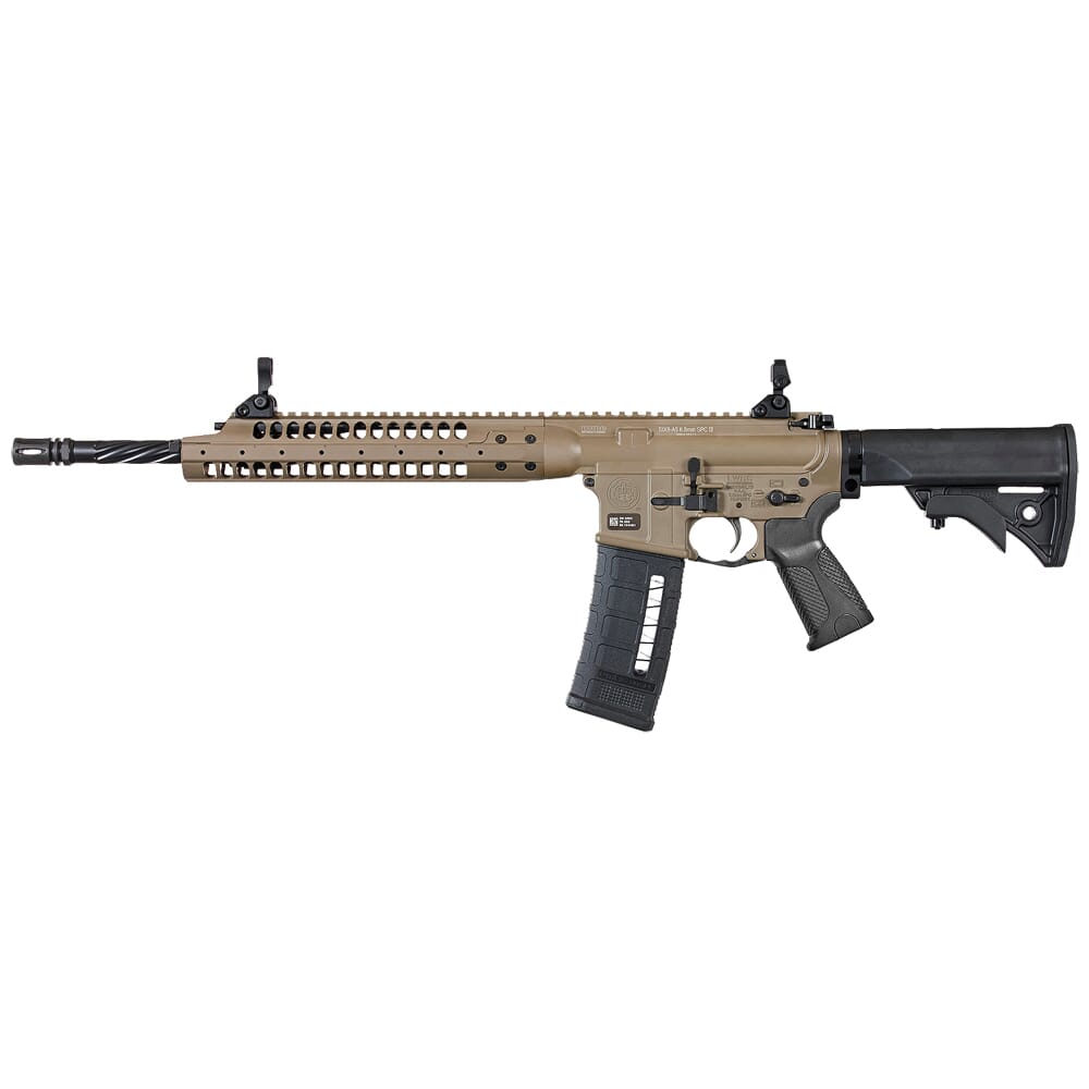 LWRC SIX8 A5 6.8 SPC 16.1" 1:10" 5/8x24 Bbl FDE Rifle SIX8A5RCK16