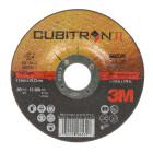 3M™ Cubitron™ II Cut-Off Wheel, 66535, 36, T42, 115 mm x 3 mm x 22.23 mm, 25/Inner, 50 ea/Case