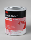 3M™ Industrial Adhesive 4799, Black, 1 Gallon Can, 4/case