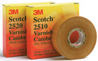 Scotch® Varnished Cambric Tape 2510, 3/4 in x 60 ft, Yellow, 1
roll/carton, 20 rolls/Case
