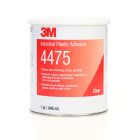 3M™ Industrial Plastic Adhesive 4475, Clear, 1 Quart Can, 12/case