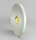 3M™ Double Coated Urethane Foam Tape 4008, Off White, 15 in x 36 yd, 125
mil, 1 roll per case