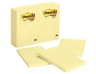 Post-it® Notes 660, 4 in x 6 in (10.16 cm x 15.24 cm) Canary Yellow
Lined