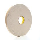 3M™ Double Coated Urethane Foam Tape 4085, Natural, 1 in x 72 yd, 45
mil, 9 rolls per case