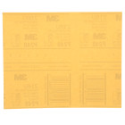 3M™ Gold Abrasive Sheet, 02543, P240 grade, 9 in x 11 in, 50 sheets per
pack, 5 packs per case