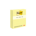 Post-it® Notes 635, 3 in x 5 in (76 mm x 127 mm) Canary Yellow, Lined,
12 Pads/Pack