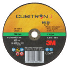 3M™ Cubitron™ II Cut-Off Wheel, 66520, 36, T41, 100 mm x 1.6 mm x 9.53 mm, 25/Inner, 50 ea/Case
