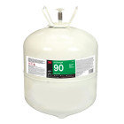 3M™ Hi-Strength 90 Cylinder Spray Adhesive, Clear, Large Cylinder (Net
Wt 28.8 lb), 1/case