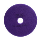 Scotch-Brite™ Purple Diamond Floor Pad Plus, 8 in, 10/Case