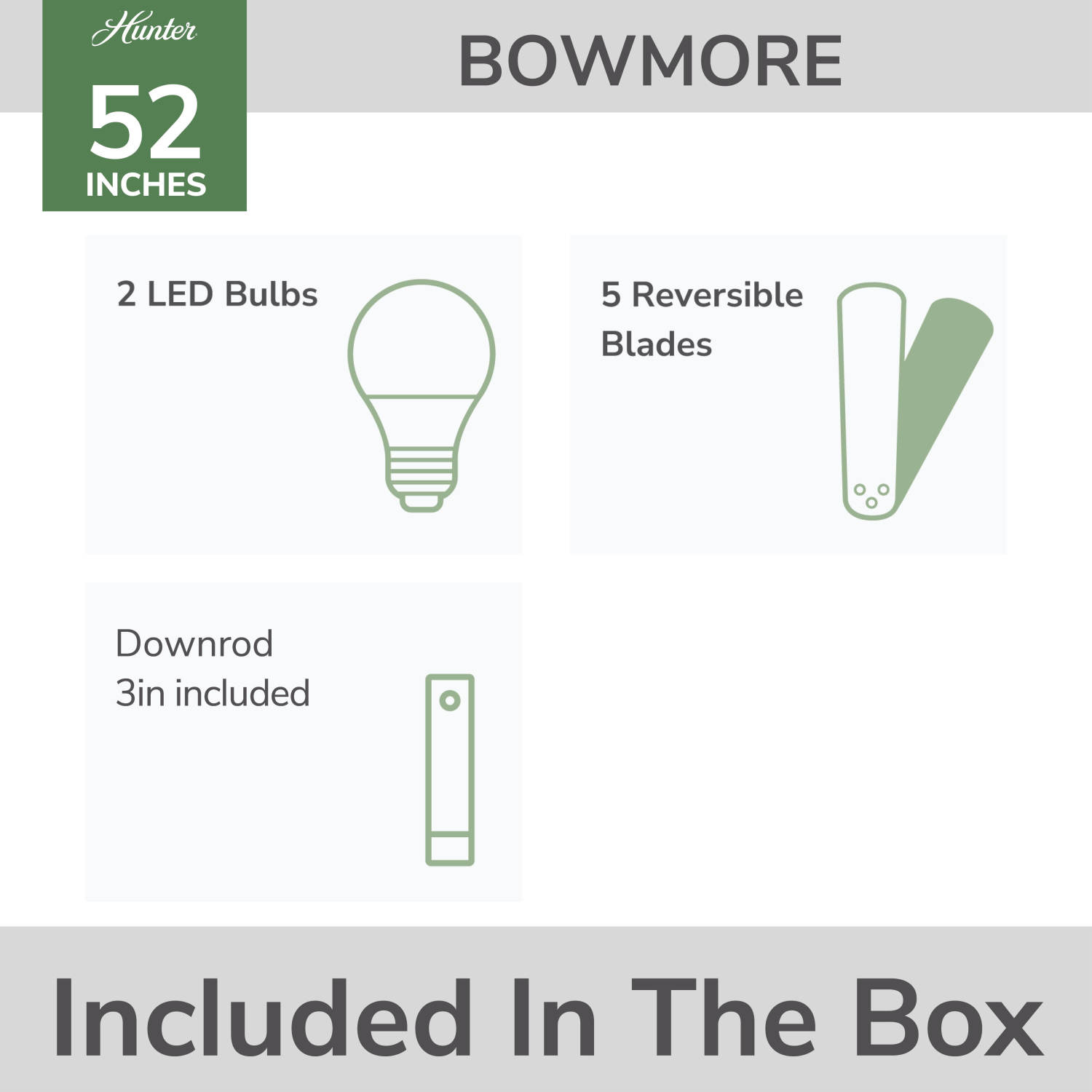 Included in the box