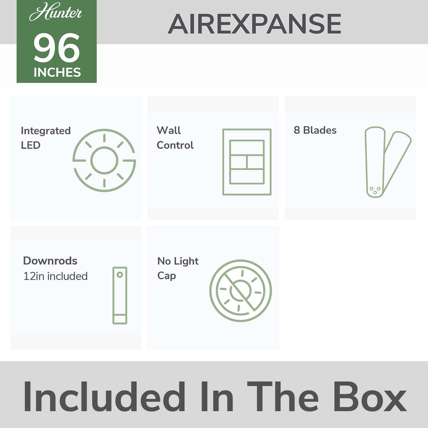 Included in the box