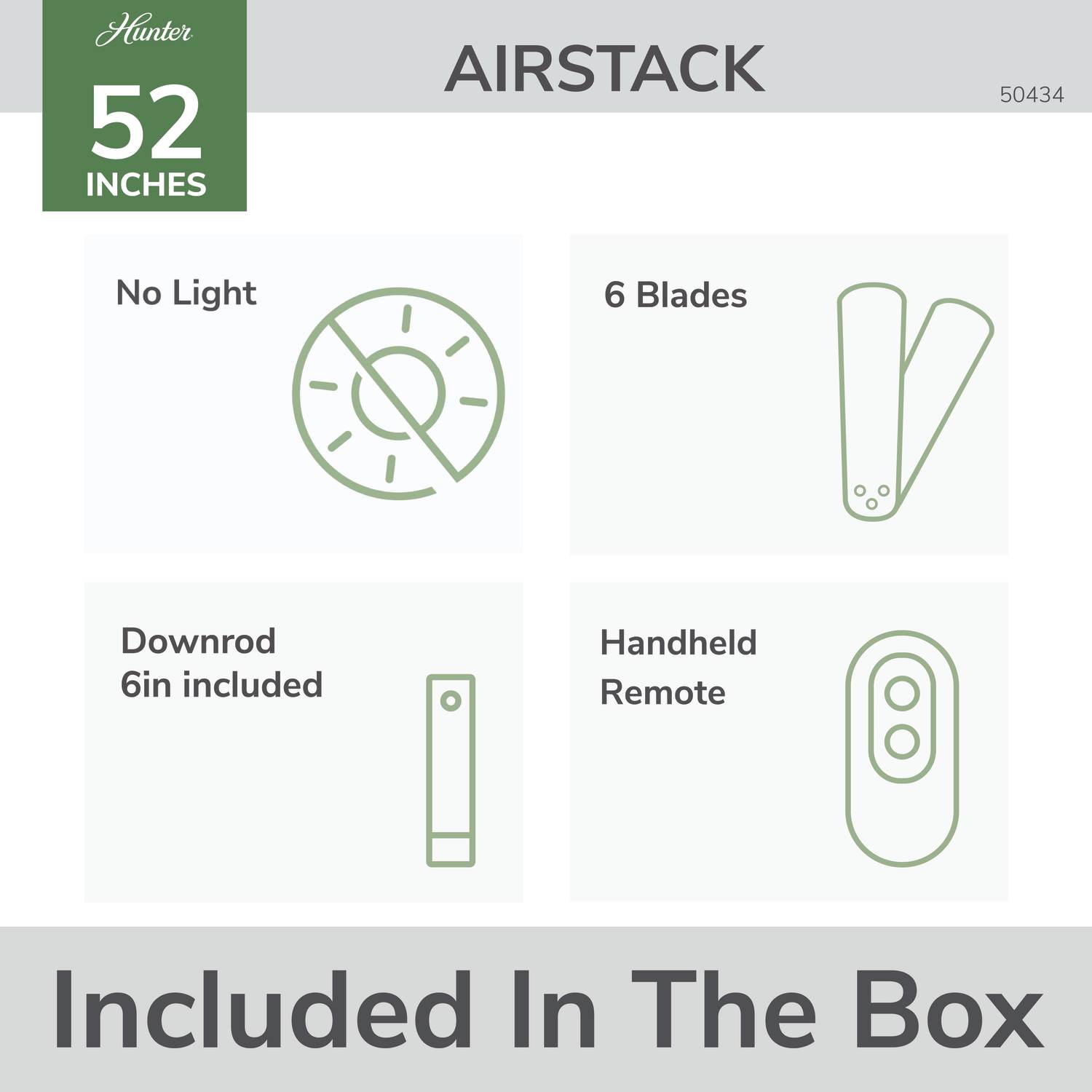 Included in the box