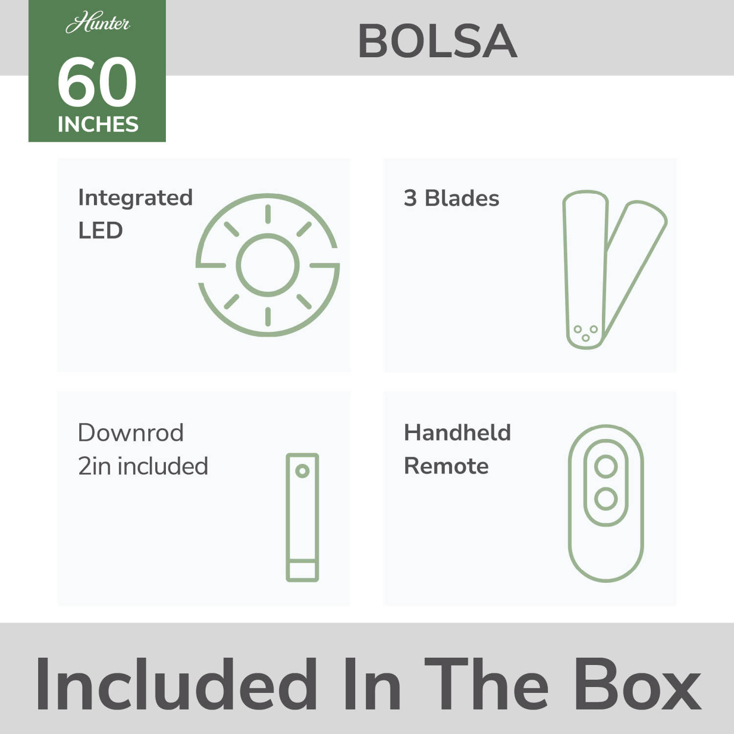 Included in the box