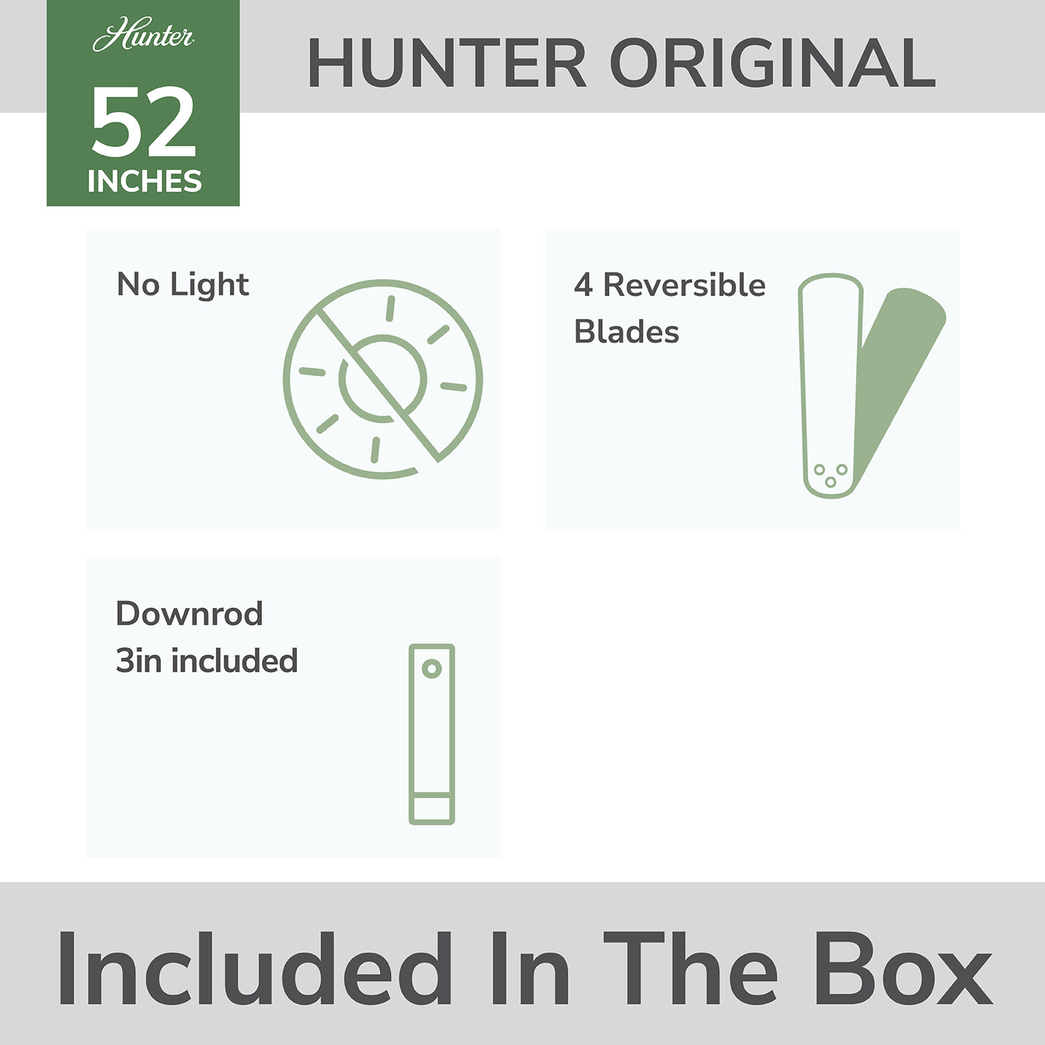 Included in the box