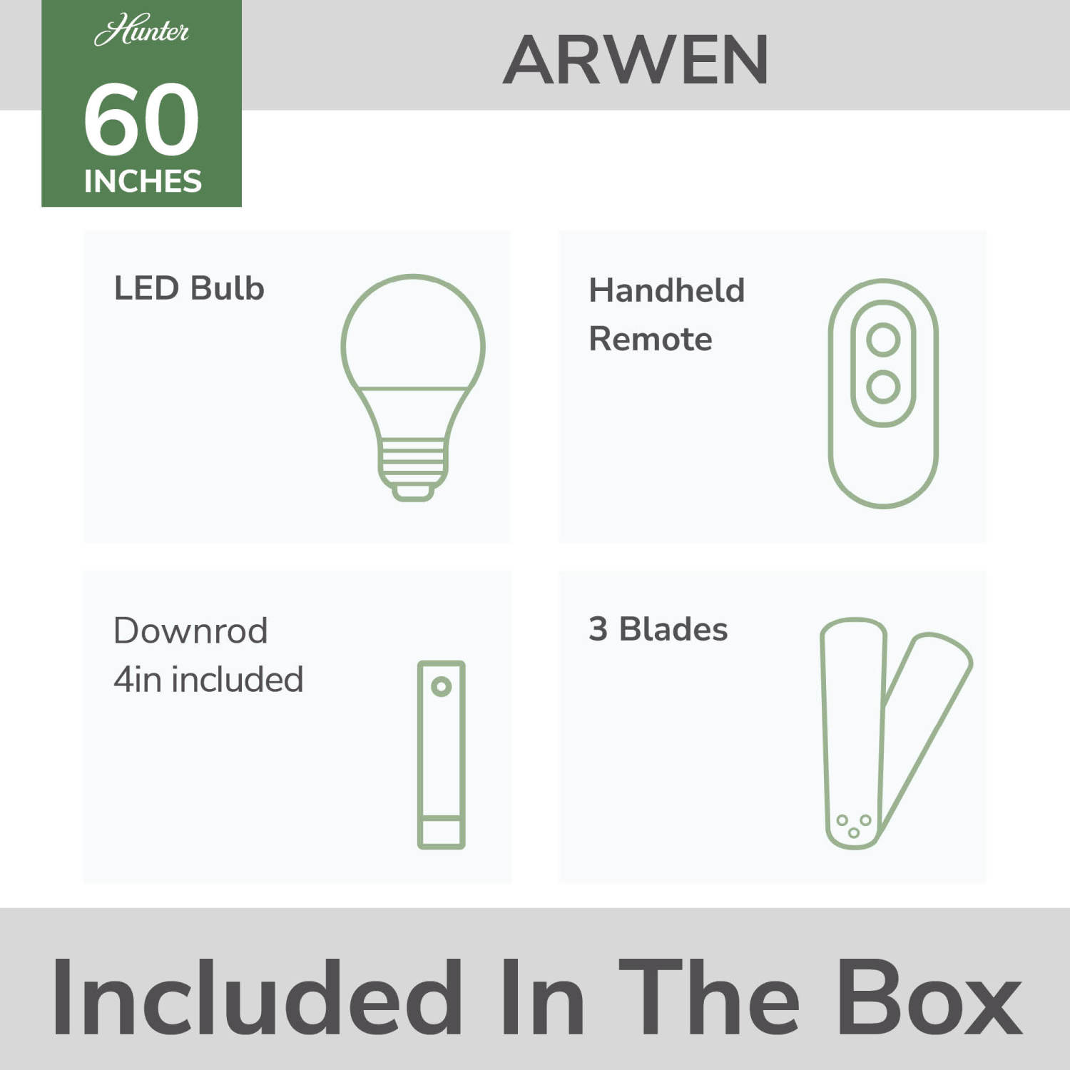 Included in the box