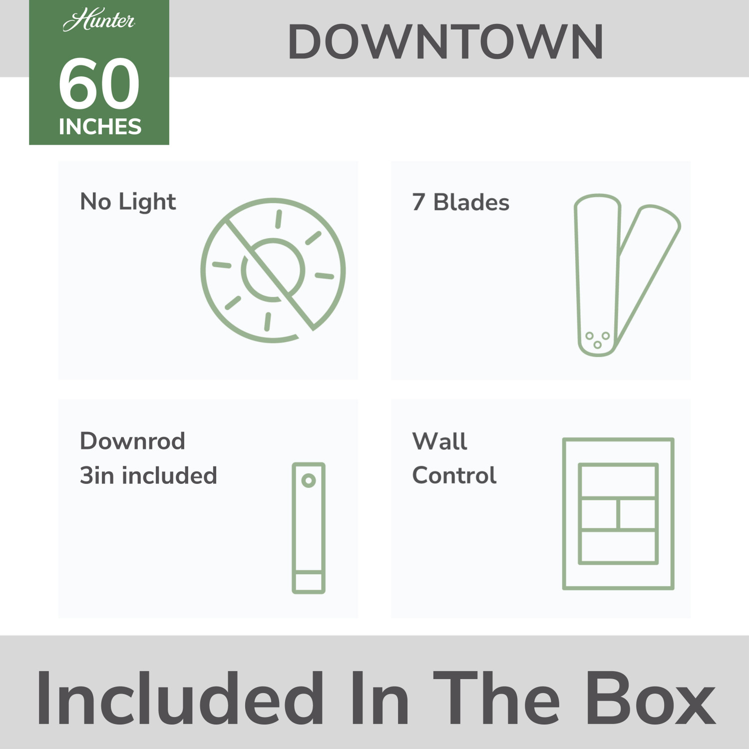 Included in the box