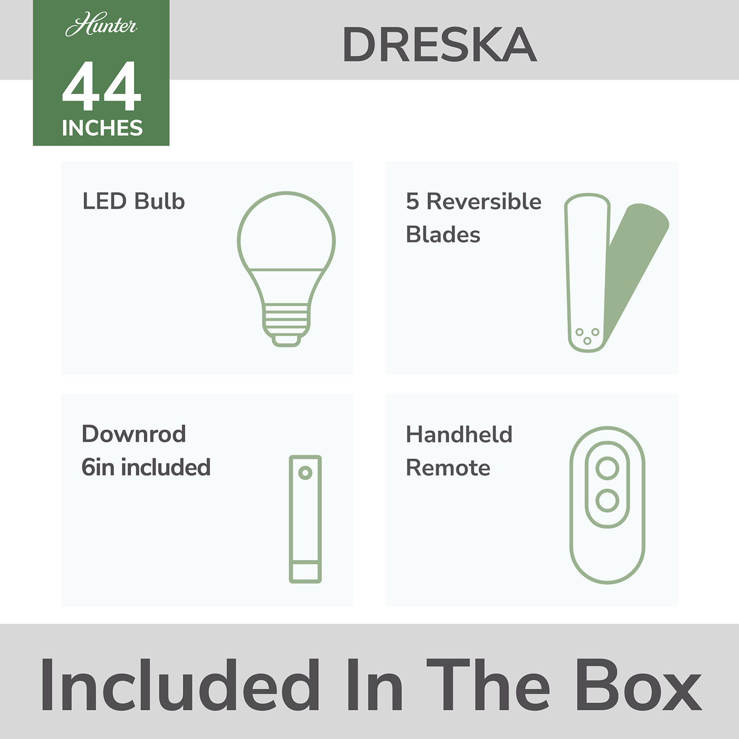 Included in the box