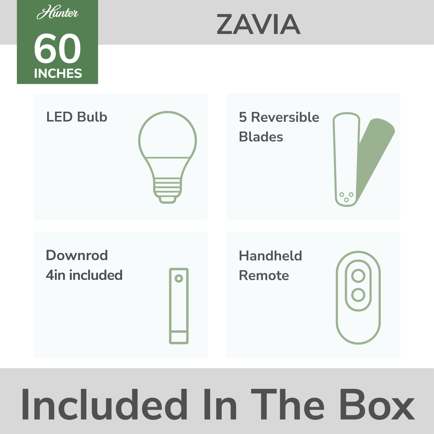 Included in the box