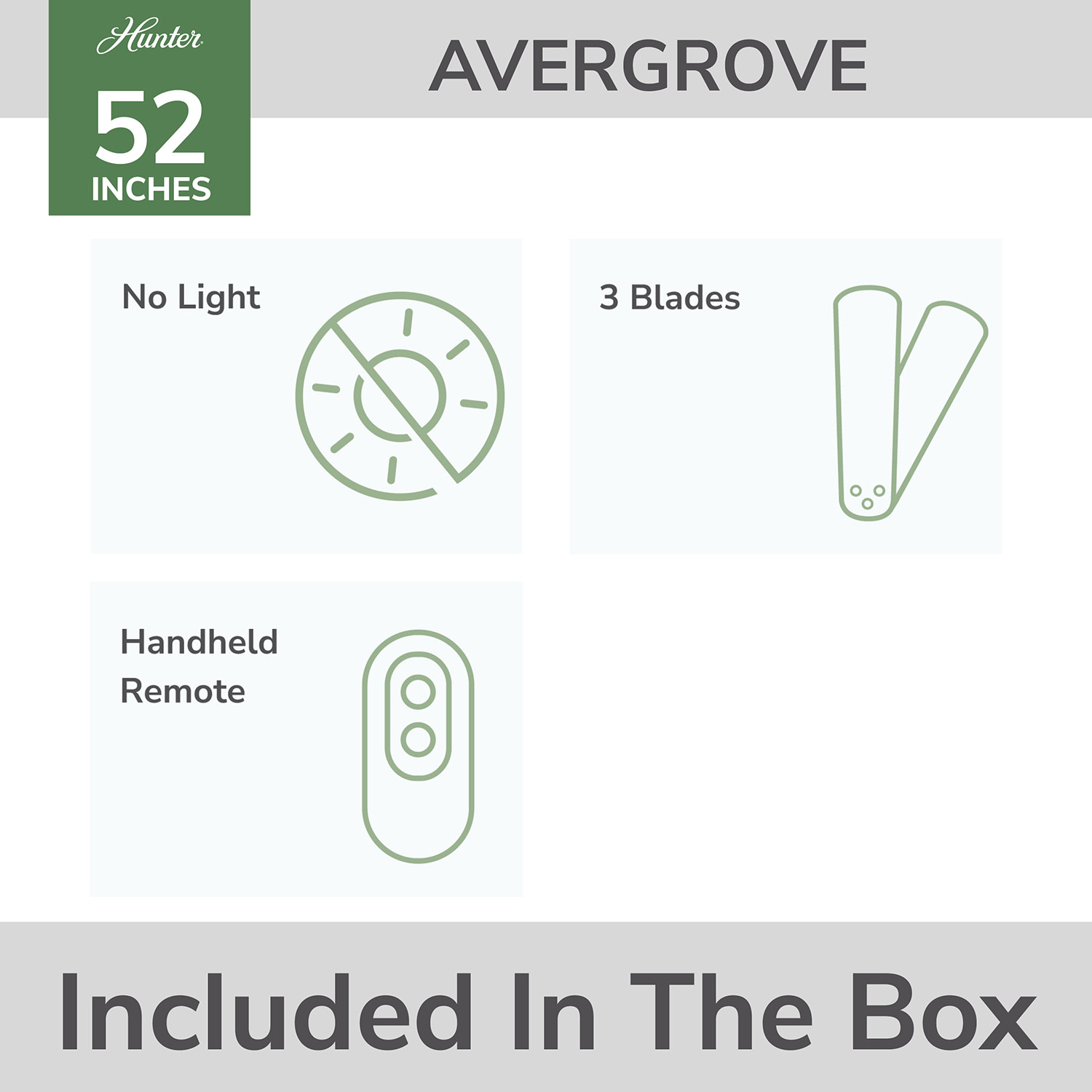 Included in the box