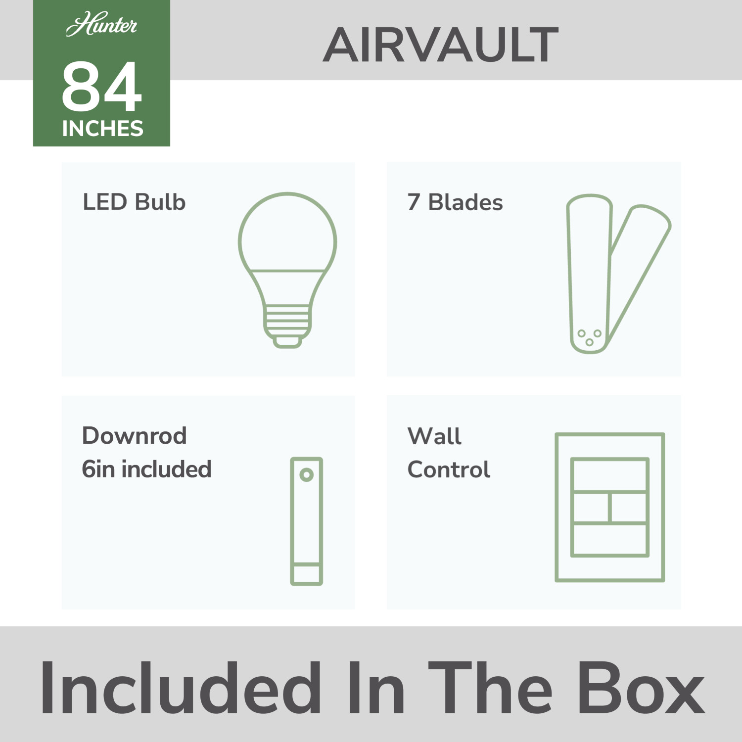 Included in the box