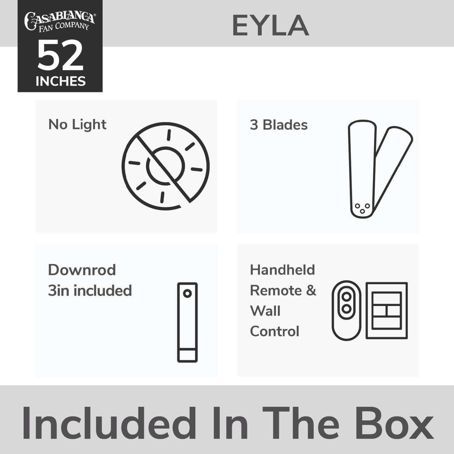 Included in the box