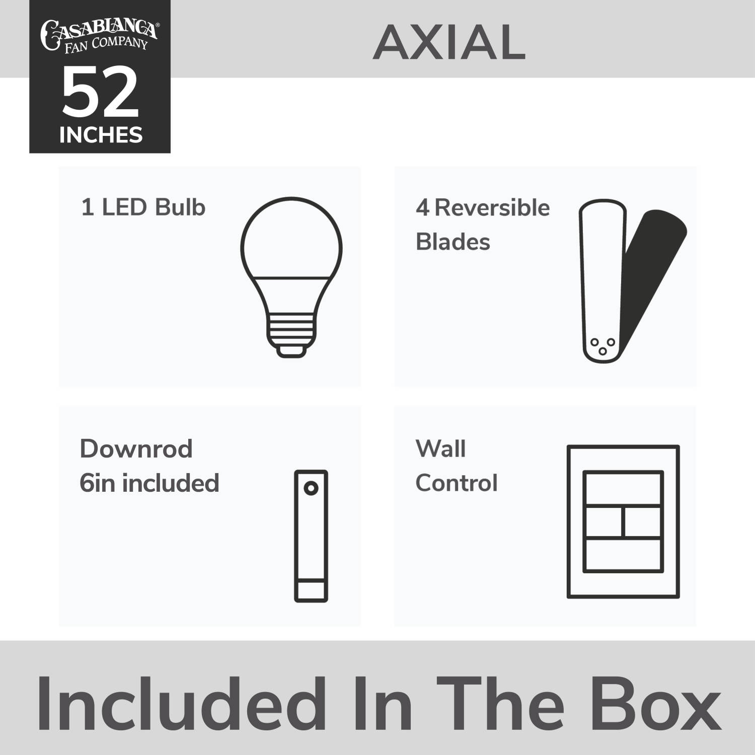 Included in the box