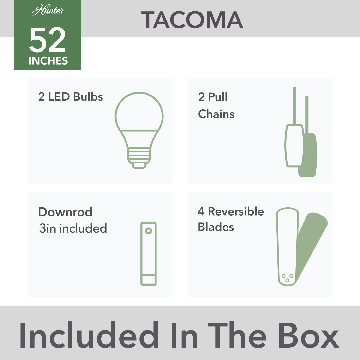 Included in the box