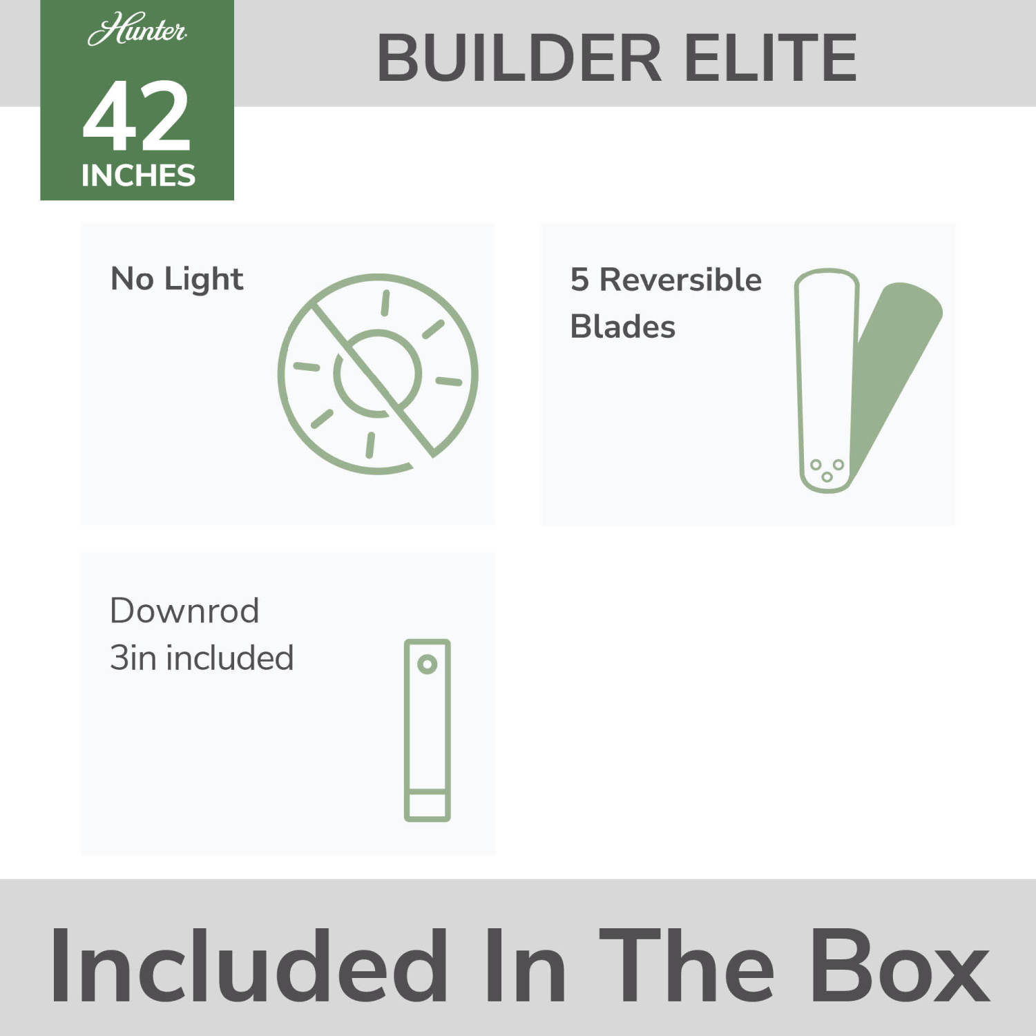 Included in the box