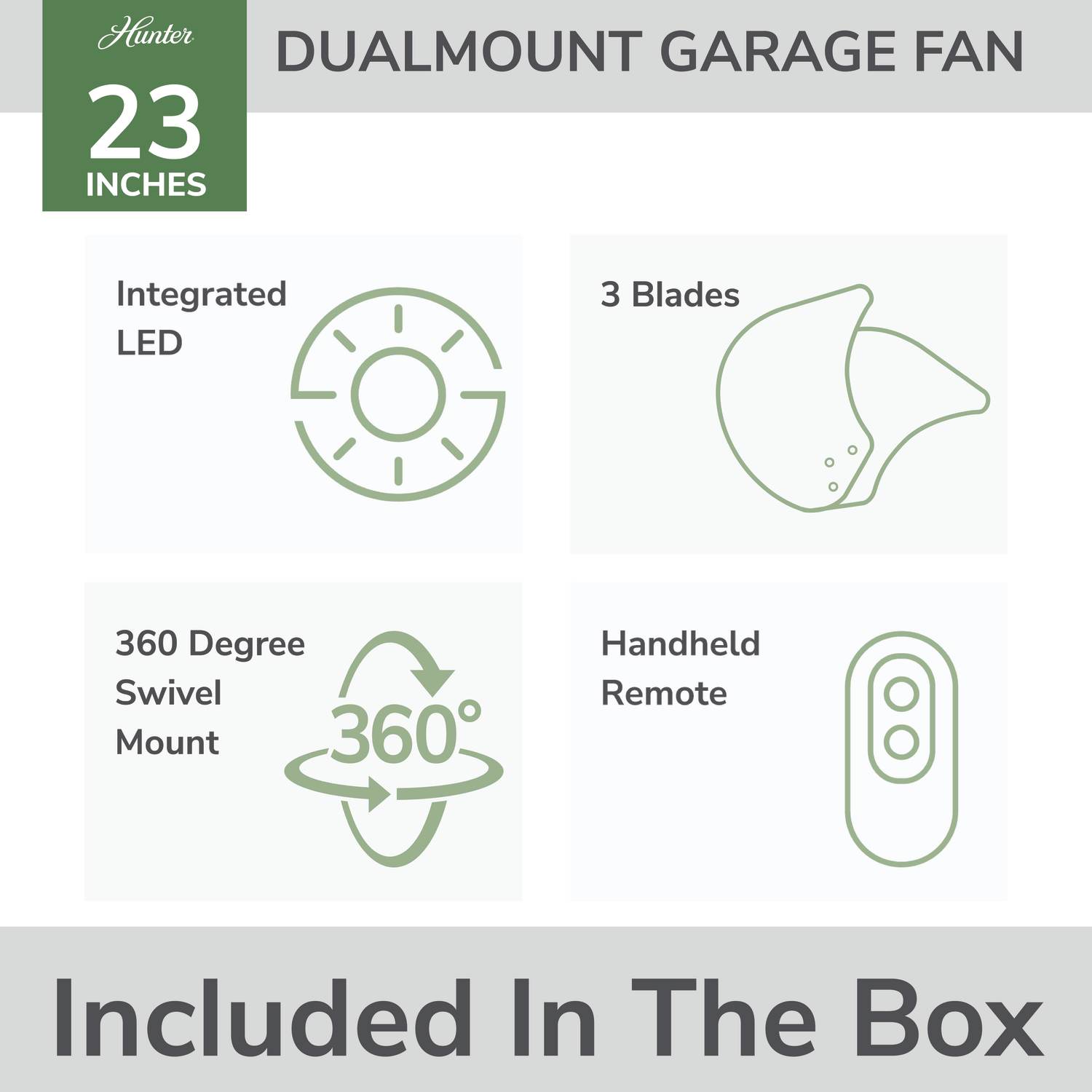 Included in the box