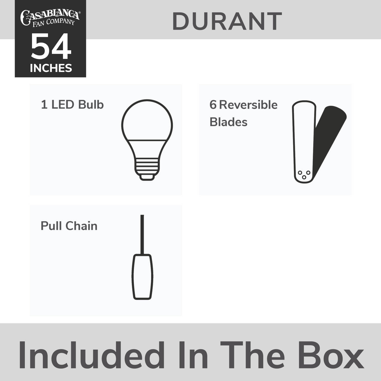 Included in the box