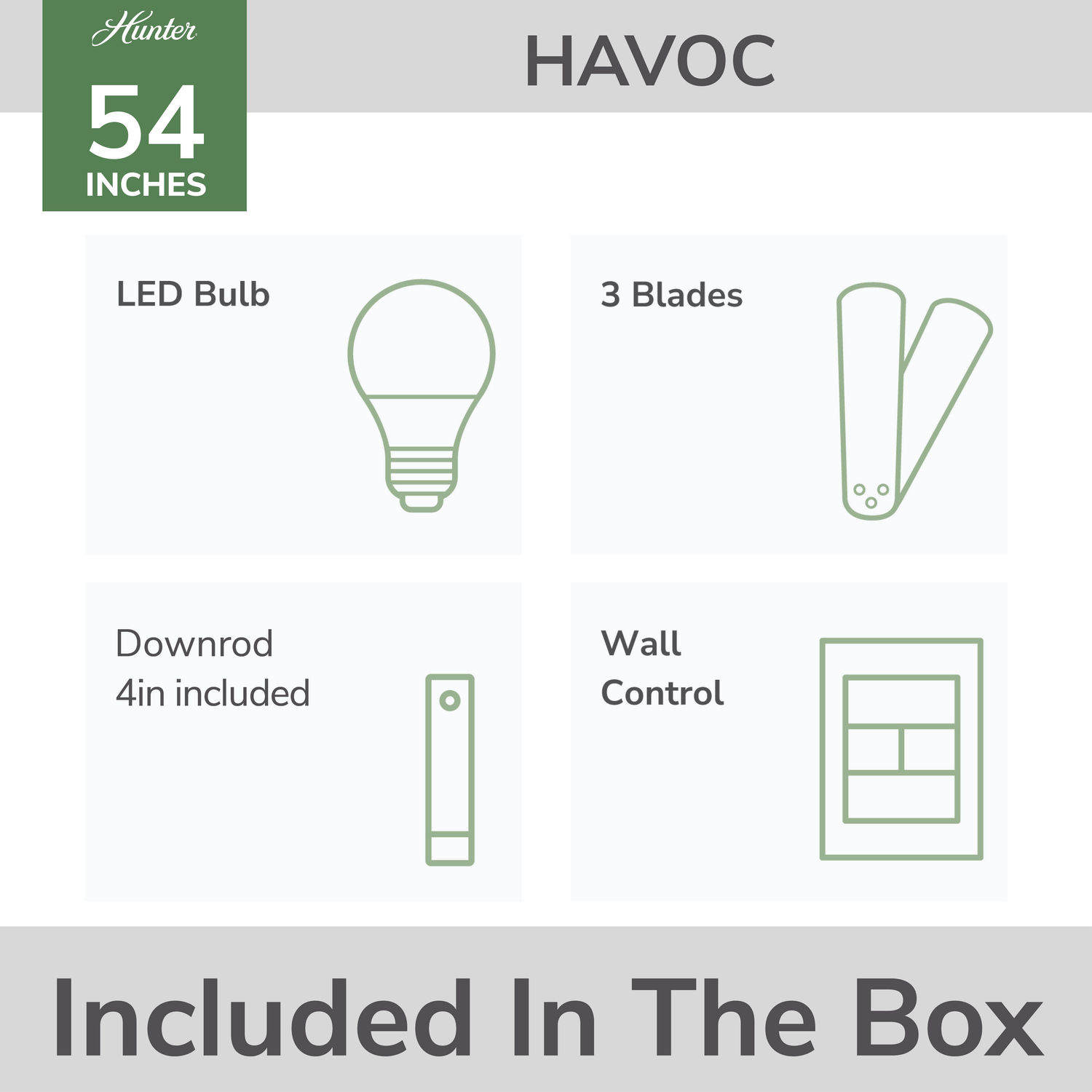 Included in the box
