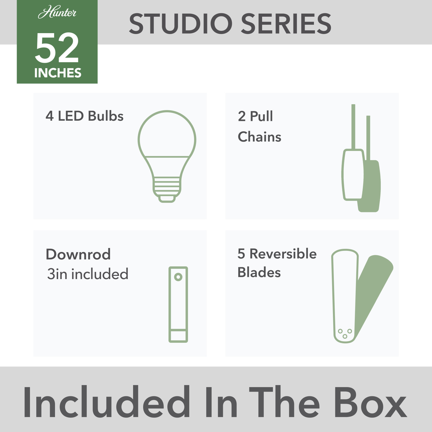 Included in the box