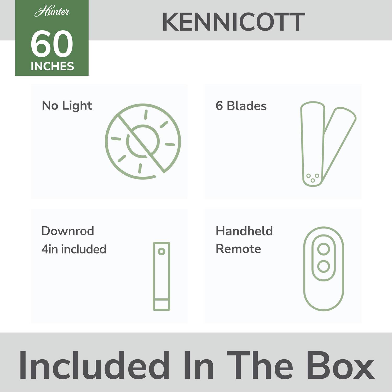 Included in the box