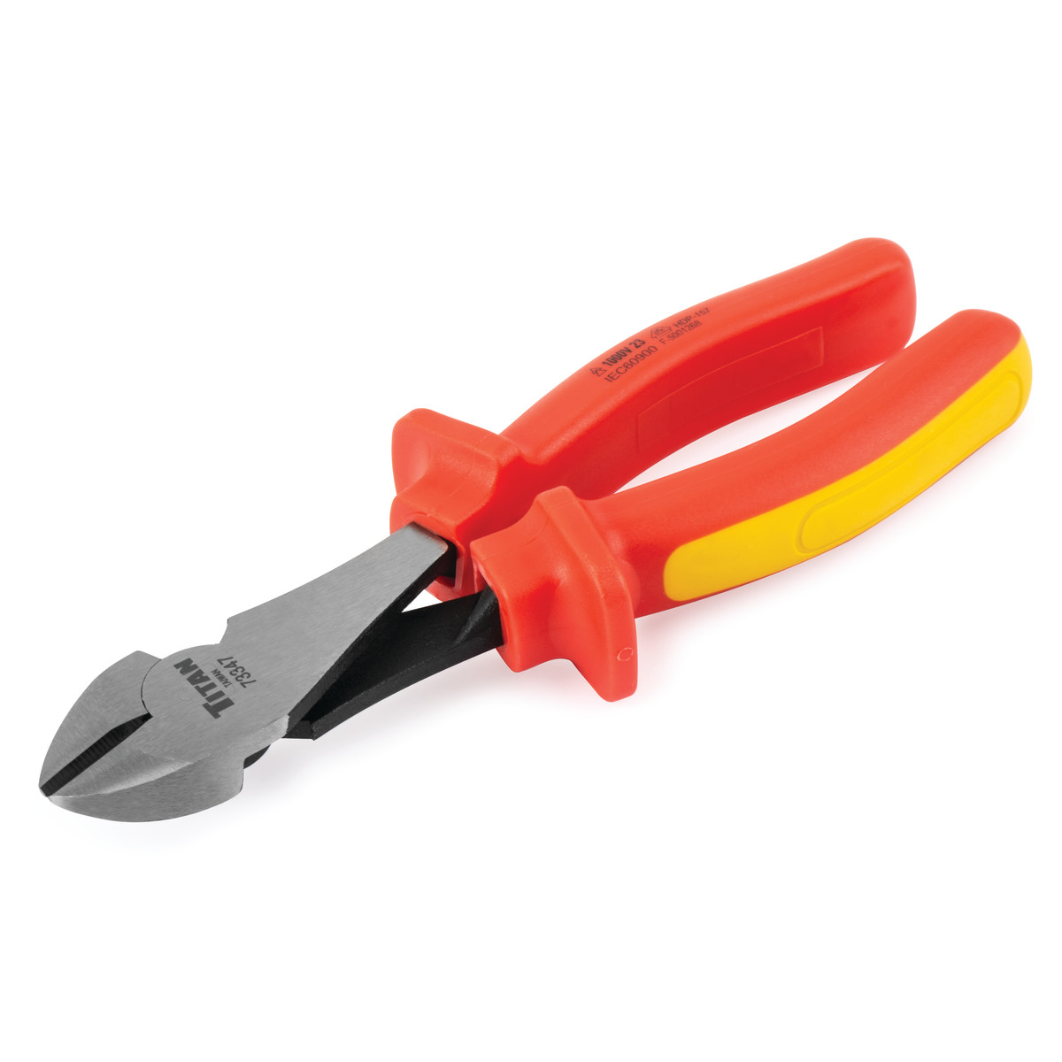 73347 | 7 in. Insulated Extended Diagonal Pliers