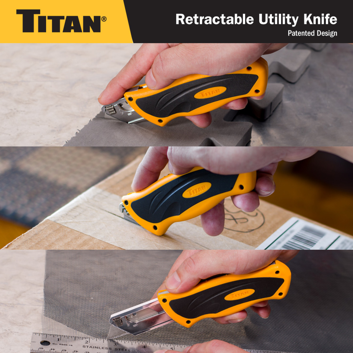 Utility Weapon Sliding Utility Knife | Titan Tools