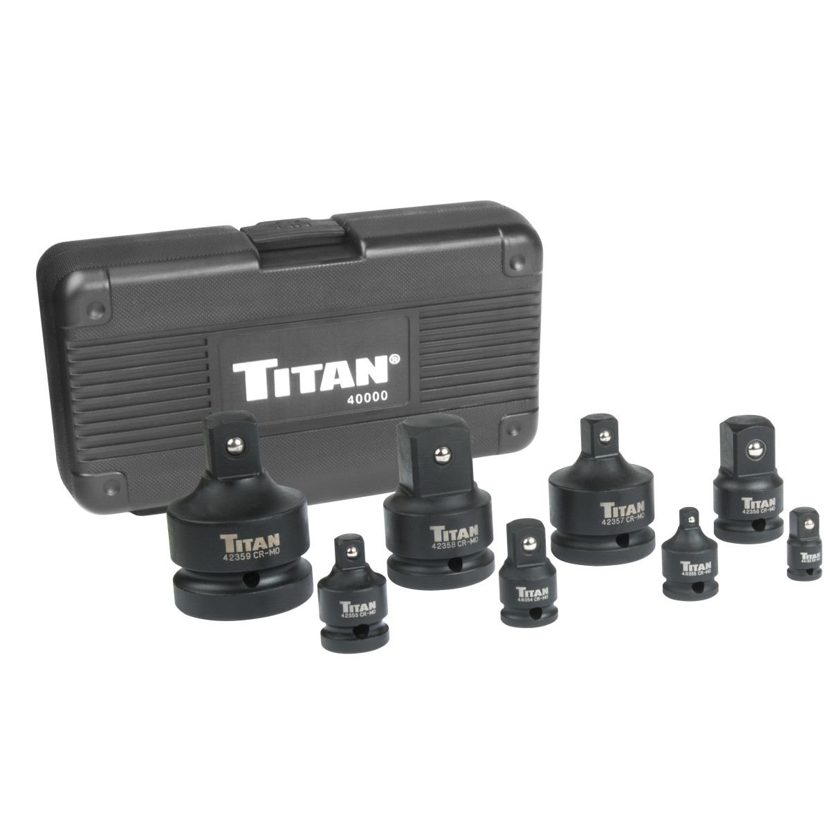 40000 | 8 pc. Impact Socket Adapter Set
