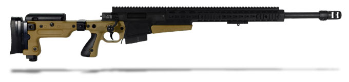 AX 6.5 Creedmoor 24" Barrel, SAS FDE, Black, Butt Spike, Flush Cups, Quick Butt, Quick Cheek, 16" tu R100651126320