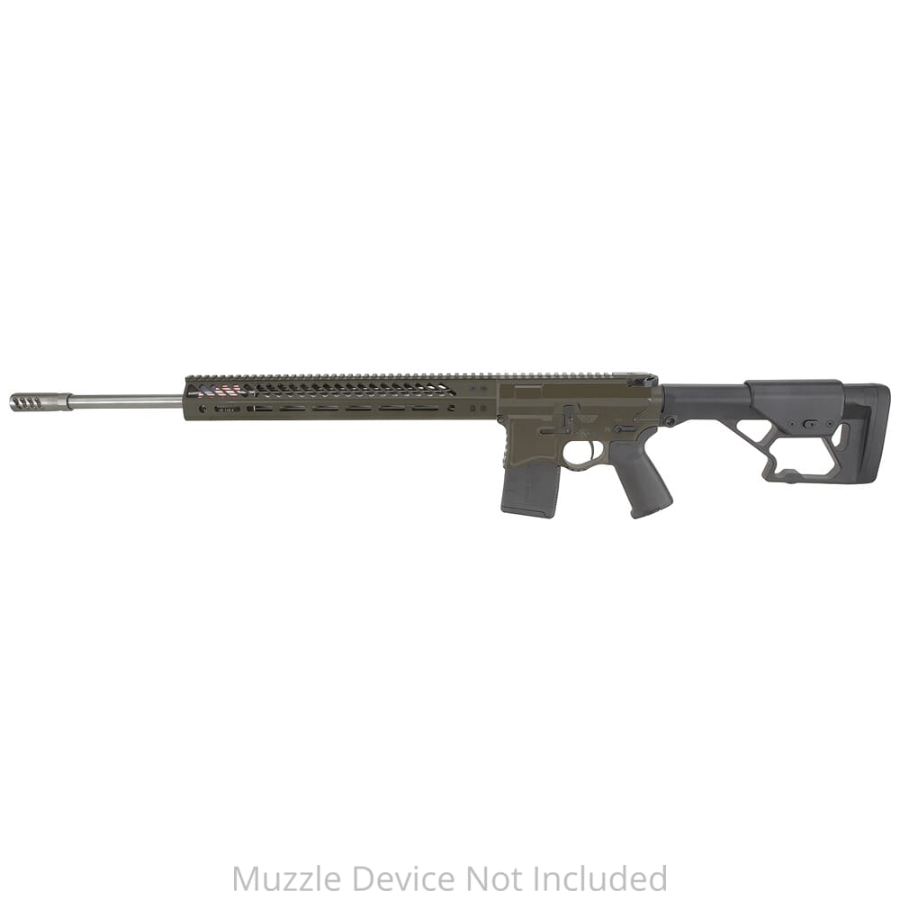 Seekins Precision DMR 6mm ARC 22" 1:8" 5/8-24 TPI Bbl OD Green Rifle 0011300095-ODG