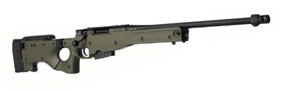 Accuracy International AW .308 20' Plain Barrel Std Muzzle Brake Green Folding Stock