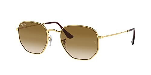 Ray-Ban Hexagonal Arista Clear Gradient Brown 0RB3548-0015151