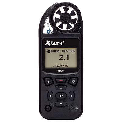 Kestrel 5000 Environmental Meter Black 0850BLK