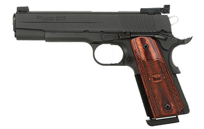 TARGET, Black Nitron Finish, Adjustable Target Sights, Rosewood Grips 1911-45-B-TGT