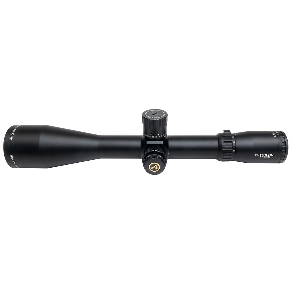 Athlon Ares ETR 4.5-30x56mm DD SF 34mm APRS6 FFP IR MIL Matte Finish Riflescope 212107