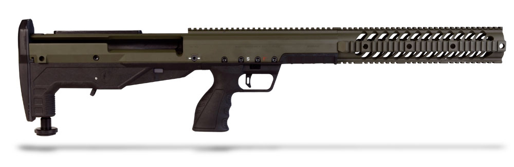 Desert Tech HTI Rifle Chassis - OD Green Receiver Black Stock DTA-HTI-ODG-BLK