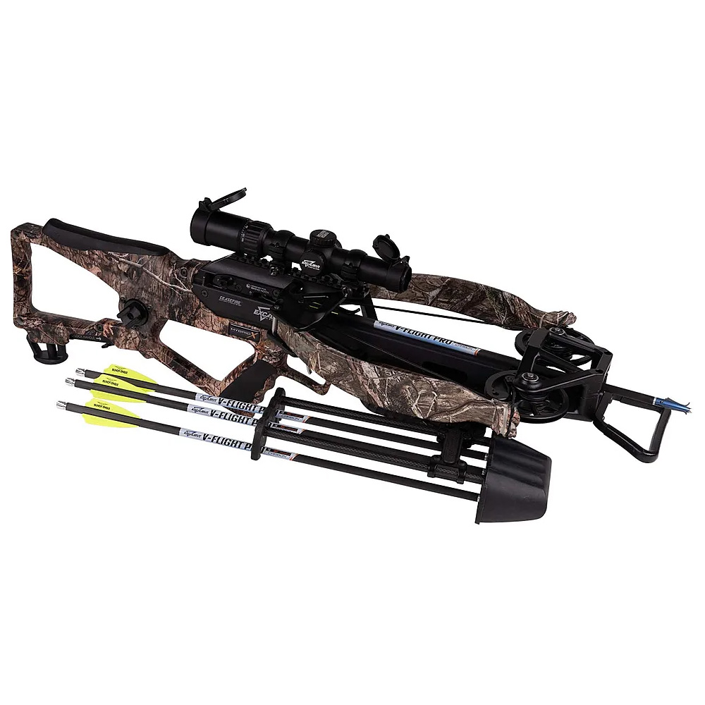 Excalibur Hybrid X - Mossy Oak DNA w/ Overwatch Scope + Soft Case E16323
