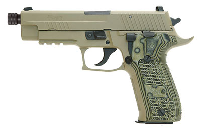 SCORPION, Elite, Flat Dark Earth Finish, Beavertail, SRT, SLITE, Hogue Extreme G10 Grips---Same as P E26R-9-SCPN-TB