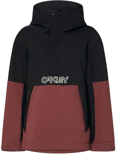 Oakley WMNS TNP TBT Insulated Anorak Blackout/Grenache FOA500471-01L