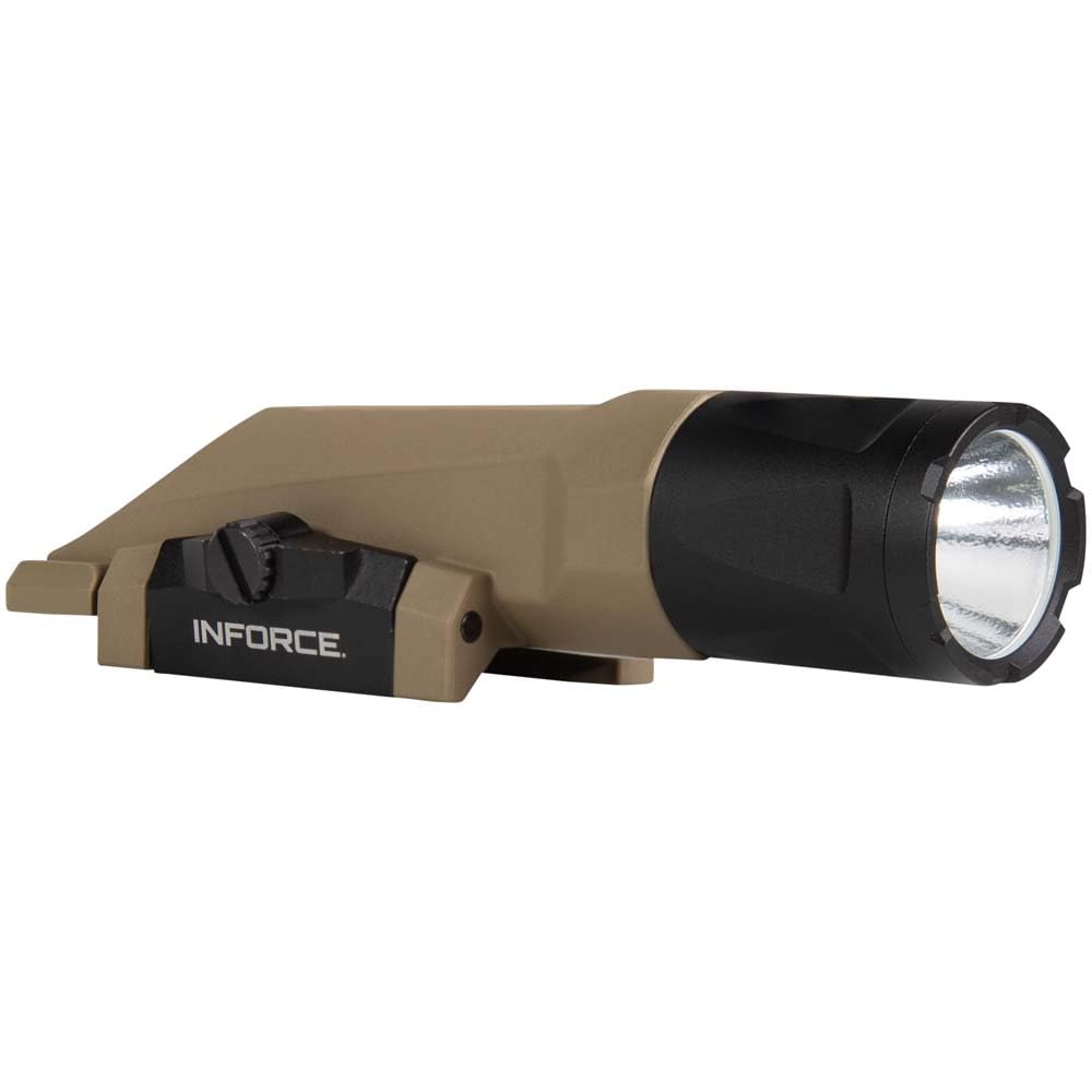 Inforce Gen 3 WMLx 1,100 Lumens White Light Flat Dark Earth Body Rifle Mounted Light IF71012DE