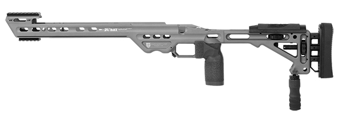 Masterpiece Arms BA Chassis Rem700 LA LH Tungsten